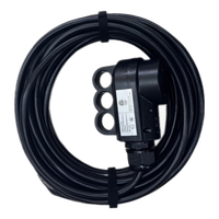 特斯拉（Tesla）官方随车充32A适配器插头3.5KW外出充电用10米免接地14-50转换连接器延长线