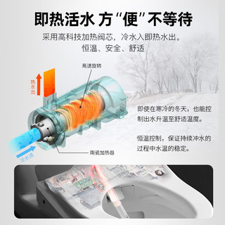 TOTO智能马桶组合CW981RB家用直冲马桶卧室静音缓降智洁座便器(04-B) 即热款160【恒温即热烘干除臭】