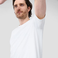 HELLY HANSEN, HH海丽汉森hh25夏款轻户外运动防晒透气圆领T恤 白色-男 M