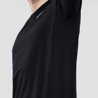 HELLY HANSEN, HH海丽汉森hh25夏款轻户外运动防晒透气圆领T恤 黑色-男 XL