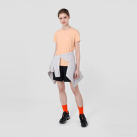 HELLY HANSEN, HH海丽汉森hh25夏款轻户外运动防晒透气圆领T恤 橙色-女 M