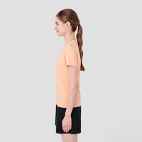 HELLY HANSEN, HH海丽汉森hh25夏款轻户外运动防晒透气圆领T恤 橙色-女 L