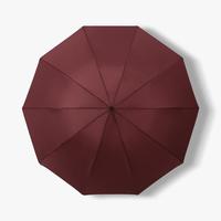 天堂伞 Paradise经典商务雨伞抗风挡雨十骨加大加固伞男女纯色大雨伞