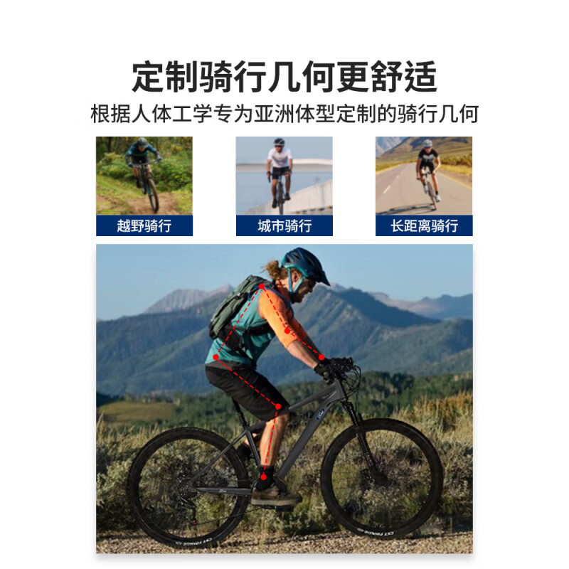 LM380骑士灰(+油碟) 24速