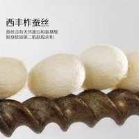 水星家纺被子蚕丝被 100%蚕丝被春秋被子母被抗菌有机蚕丝二合一被四季被 子母被(A类西丰蚕丝+精致刺绣) 150cm×210cm 迟梦翎子母被【100%蚕丝】