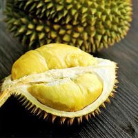 梦茜儿 泰国甲仑榴莲 新鲜水果一整个带壳巴掌榴莲浓郁丝滑爆甜 A果【3-4斤】单果 普通快递