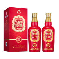 沱牌 天曲 38%vol 浓香型白酒 1000ml*2瓶