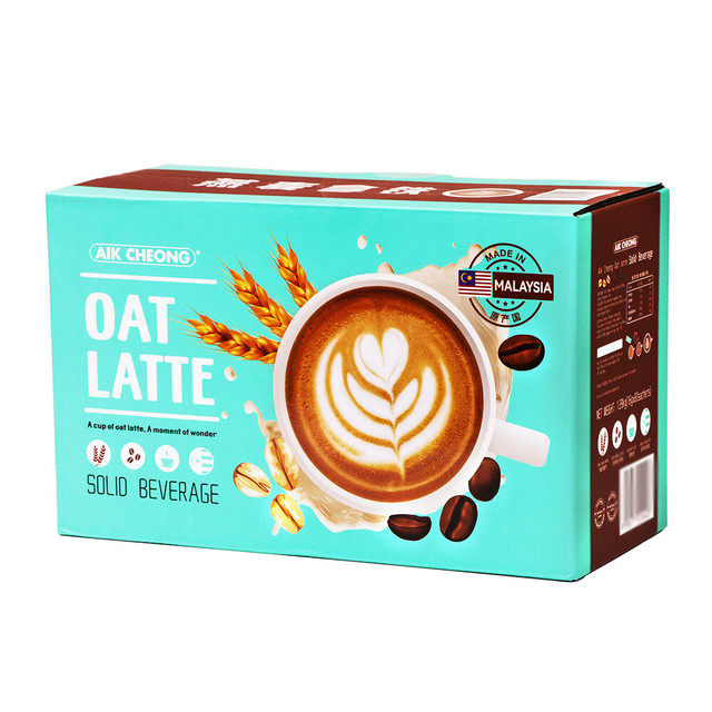 益昌老街 香浓燕麦拿铁速溶咖啡粉 16g*80条