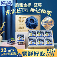 优圣园 金奖蓝莓 4盒（巨划算| 100-125g+/盒)