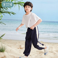 ibaby大小儿童装春夏季男女宝宝防蚊裤休闲运动宽松灯笼裤子薄 琉璃蓝 140 cm(身高130-140cm)