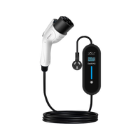 ROMADA适配于小鹏P5P7/G3G6G9充电器桩新能源电动汽车便携式随车充ZEEKR极氪001/007/009/X/极越01充电枪 [3.5KW-16A彩屏款]四档功率调节/多功能 5米