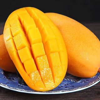 果恋汇（GUOLIANHUI）现货海南三亚水仙芒新鲜特大芒果黄皮应季水果当季现摘整箱 净重8斤特大果