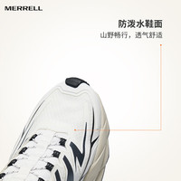 迈乐（Merrell）运动户外越野跑鞋VAST SKY长空男女款防滑耐磨轻量跑山鞋越野鞋 MR2325101-04白黑 46