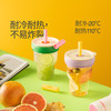 chakolab和序双层吸管保温杯大容量保冰玻璃杯高颜值咖啡杯双享杯 青草晨露（单层内胆）570ml