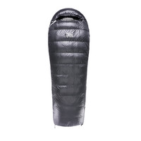黑冰(BLACK ICE)新标准羽绒睡袋户外E400|E700|E1000|E1300露营信封鹅绒拼接 松绿色E1000(-8度)-优惠 L-174身高以上