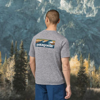 Patagonia/巴塔哥尼亚 男士速干短袖T恤