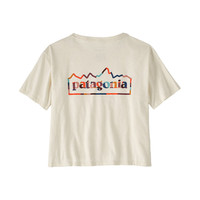 巴塔哥尼亚（Patagonia）女Unity Fitz Easy Cut经典圆领百搭直筒宽松休闲T恤37769 BCW-