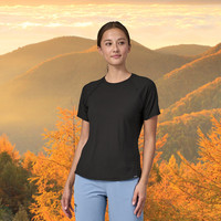 巴塔哥尼亚（Patagonia） Cap Cool 女C1 速干短袖T恤 24501 BLK-黑色 XL