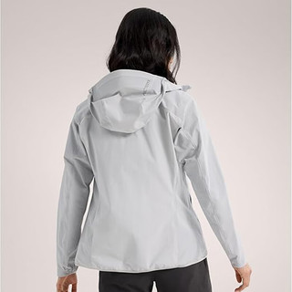 始祖鸟（ARC'TERYX）GAMMA HOODY女款软壳衣休闲户外城市防风透气连帽冲锋衣夹克外套 X7779原子灰24款LIGHTWEIGHT M