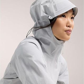 始祖鸟（ARC'TERYX）GAMMA HOODY女款软壳衣休闲户外城市防风透气连帽冲锋衣夹克外套 X7779原子灰24款LIGHTWEIGHT M