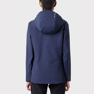 始祖鸟（ARC'TERYX）GAMMA HOODY女款软壳衣休闲户外城市防风透气连帽冲锋衣夹克外套 X7383黑色23款HOODY M