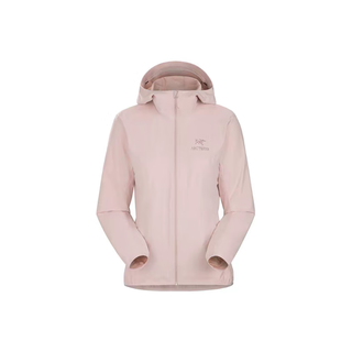 始祖鸟（ARC'TERYX）GAMMA HOODY女款软壳衣休闲户外城市防风透气连帽冲锋衣夹克外套 29481黑色22款SL S