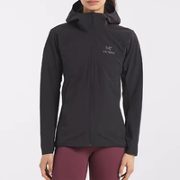 始祖鸟(ARC'TERYX)GAMMA HOODY女款软壳衣休闲户外城市防风透气连帽冲锋衣夹克外套 29481橙色22款SL L