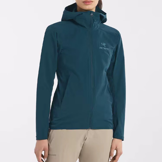 始祖鸟（ARC'TERYX）GAMMA HOODY女款软壳衣休闲户外城市防风透气连帽冲锋衣夹克外套 29481橙色22款SL XS