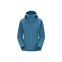 始祖鸟(ARC'TERYX)GAMMA HOODY女款软壳衣休闲户外城市防风透气连帽冲锋衣夹克外套 X6697幽雾绿23款LIGHTWEIGHT M