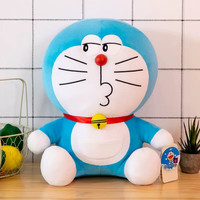 ZOCO大号哆啦A梦毛绒玩具叮当猫玩偶机器猫女孩情人 经典微笑送 高23厘米【520当日发】