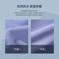 KAILAS凯乐石M8 连帽软壳外套保暖防风防泼水透气秋冬徒步软壳外套男款 女款-碧落青【M8 IC】 XS