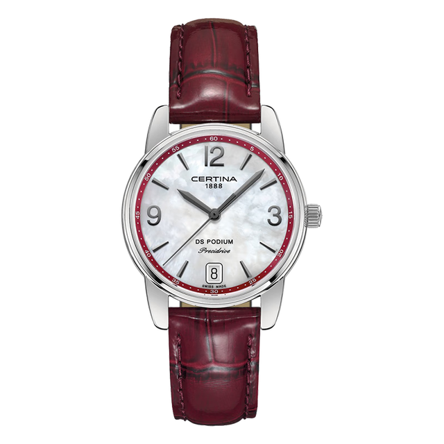 雪铁纳 DS Podium系列 女士石英皮带腕表 C034.210.16.427.00