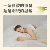 睡眠博士（AiSleep）睡眠博士航天绒仿生羽绒被 双人冬被 保暖被芯200*230cm 太空羽绒被【约4斤】