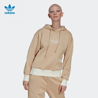 adidas 阿迪达斯 三叶草 女子 GRAPHIC HOODIE运动 套头衫HM1637  S码
