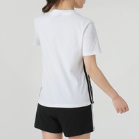 Adidas/阿迪达斯W 3S SJ女圆领短袖针织短裤户外运动休闲服服