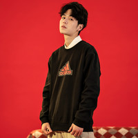Adidas/阿迪达斯男圆领卫衣透气舒适休闲上衣户外运动长裤训练裤