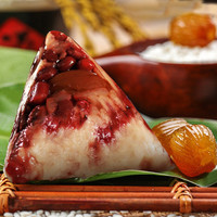 百味聚 杭韵端午甜粽子礼盒浙江老字号赤豆蜜枣粽豆沙粽多口味真空