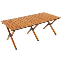 捷安玺户外折叠桌子便携蛋卷桌露营烧烤野餐全套装备用品桌椅一体