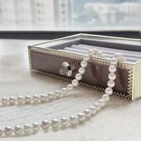 墨利亚 MELIADES 海贝珠珍珠项链 8MM