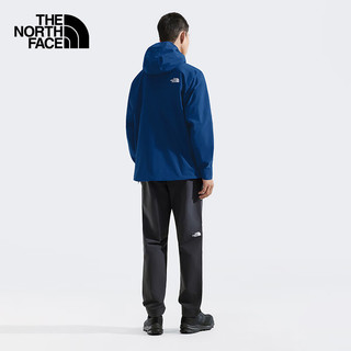 北面（The North Face）防风软壳男款休闲防泼溅连帽保暖轻便外套25春夏|89ZN D1R/蓝色 XXL/185