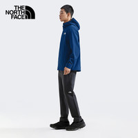北面(The North Face)防风软壳男款休闲防泼溅连帽保暖轻便外套25春夏|89ZN D1R/蓝色 3XL/190