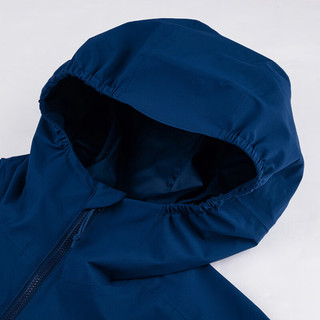 北面（The North Face）防风软壳男款休闲防泼溅连帽保暖轻便外套25春夏|89ZN D1R/蓝色 XXL/185