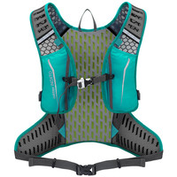鹰图 16升自行车骑行背包户外跑步水袋包爬山登山背囊徒步双肩背包 青色 16升背包+防雨罩