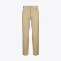 柒牌【含竹纤维】休闲裤男士2025春夏商务简约修身直筒长裤子 杏色 30 (165) 74A（2.28尺）