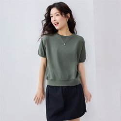 GIORDANO 佐丹奴 女款 圆领短袖T恤 2025年夏季