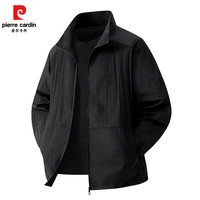 皮尔卡丹防晒衣男夏季外套薄款皮肤轻透气防紫外线钓鱼冰丝男士防晒服男士 蓝色 M