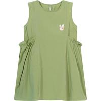 贝贝怡童装女童连衣裙夏季简约宽松女宝宝2024夏装度假公主裙