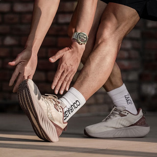 Saucony索康尼胜利22跑鞋男  专业强缓震透气马拉松竞速跑步鞋TRIUMPH 22 TRIUMPH 胜利22【米咖啡】 42 265