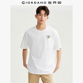  GIORDANO/佐丹奴 纯棉 男士短袖T恤