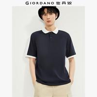 GIORDANO/佐丹奴 弹力莱卡棉 男士Polo衫
